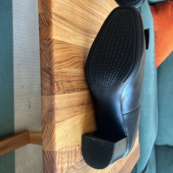 Cole Haan - Tali Bow Block-Heel Pumps - Picture 4 of 7